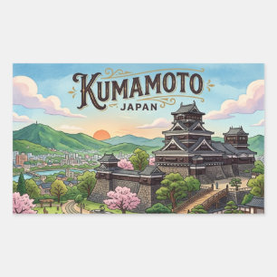 Kumamoto Travel Stickers