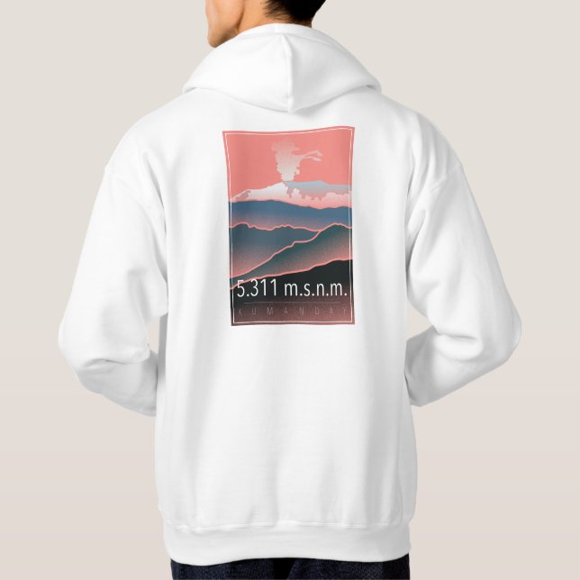 Kumanday Mountain, Colombia Hoodie (Back)