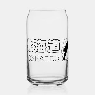 kumapen Hokkaido Can Glass