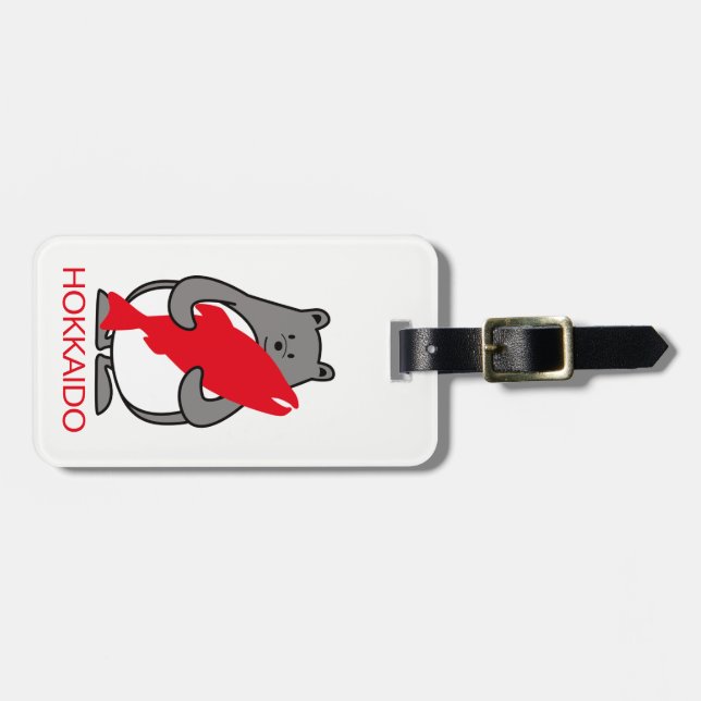 kumapen hokkaido luggage tag (Front Horizontal)