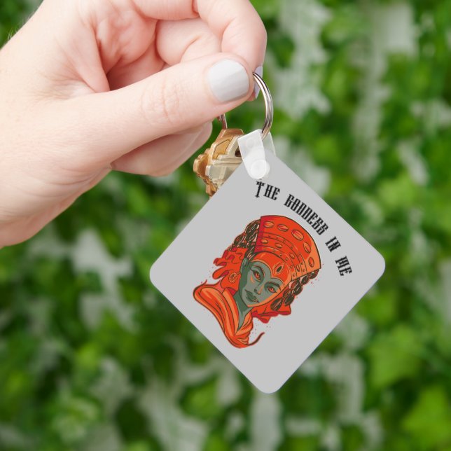  Kumari - The goddess in me      Key Ring (Hand)