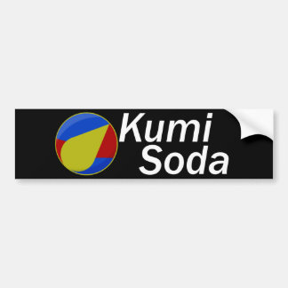 Kumi Soda Full Logo Bumper Sticker