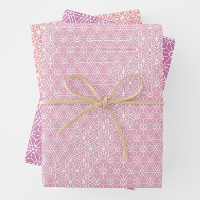 KUMIKO |  Japanese Traditional Pattern Wrapping Paper Sheet (In situ)