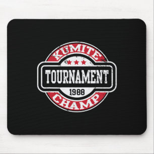 Kumite Champion Martial Arts Kung Fu Karate Cinema Mouse Mat
