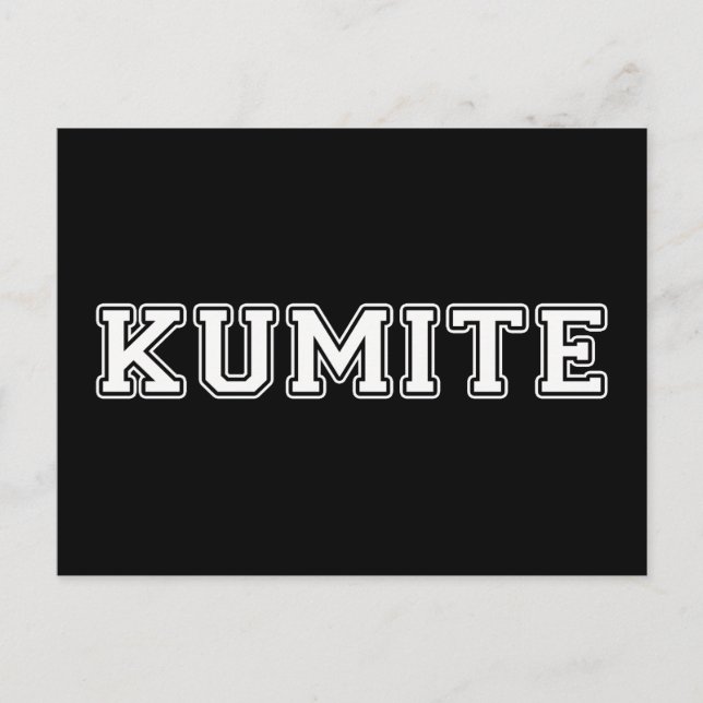 Kumite Postcard (Front)