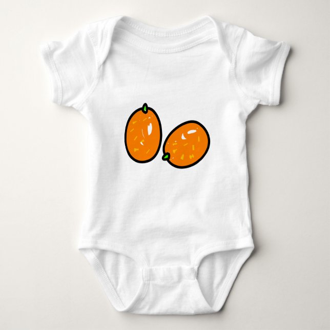 Kumquat Baby Bodysuit (Front)