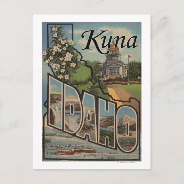 Kuna, IdahoLarge Letter ScenesKuna, ID Postcard (Front)