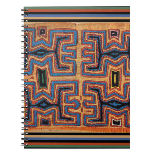 Kuna Indian Canoe Spirits Notebook