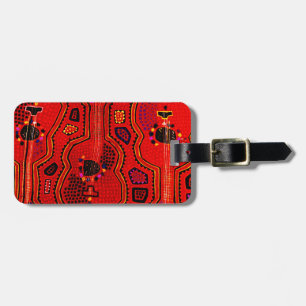 Kuna Indian Guitars Luggage Tag