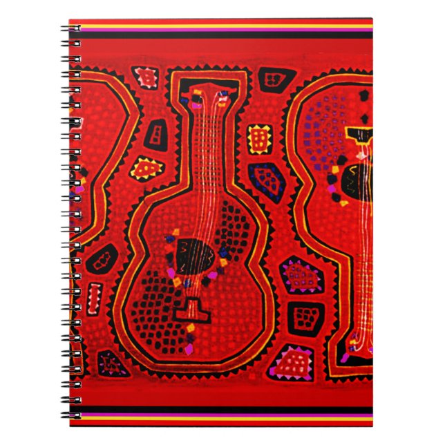 Kuna Indian Guitars Notebook (Front)