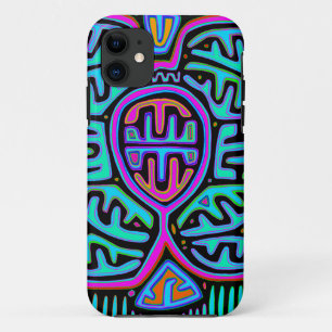 Kuna Indian Mariposa iPhone 11 Case