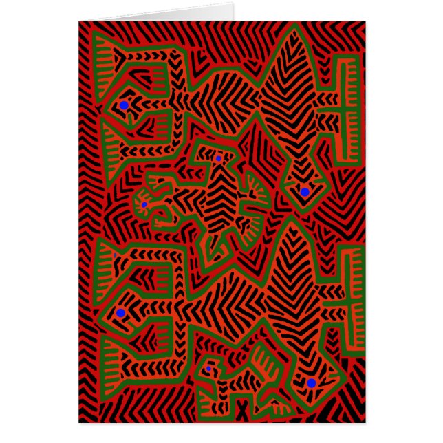 Kuna Indian Mola Spirits (Front)