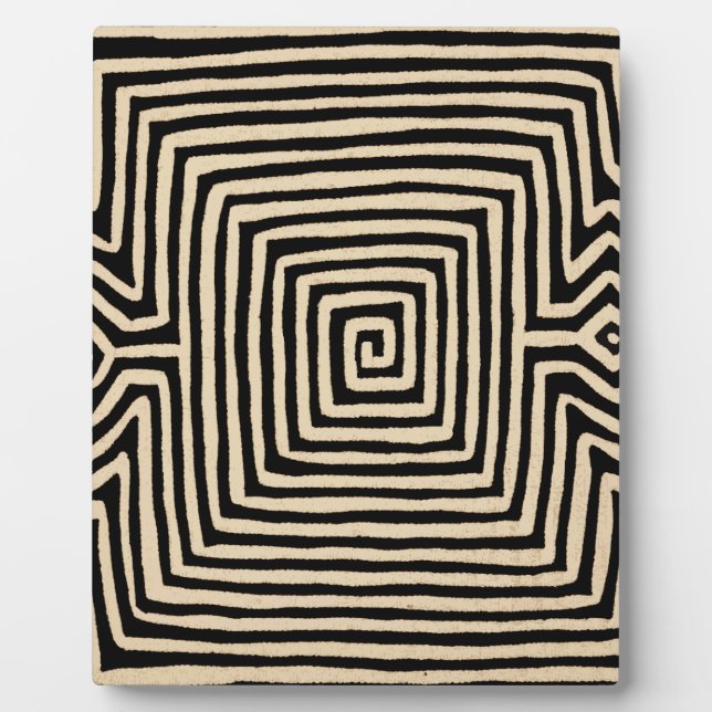 Kuna Indian Tortuga Plaque (Front)