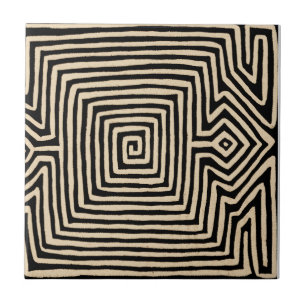 Kuna Indian Tortuga Tile