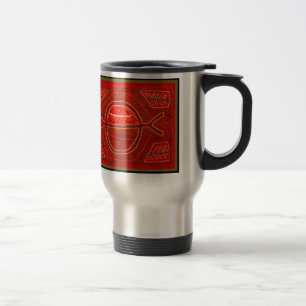 Kuna Mola Stingray Travel Mug