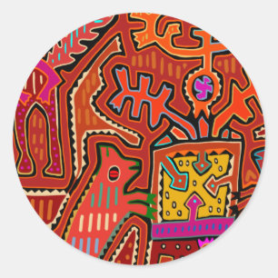 Kuna Shaman Peyote Ritual - SCOTUS Cuts my Rights Classic Round Sticker