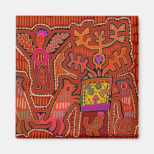 Kuna Shaman Peyote Ritual - SCOTUS Cuts my Rights Magnet