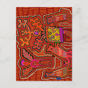 Kuna Shaman Peyote Ritual - SCOTUS Cuts my Rights Postcard