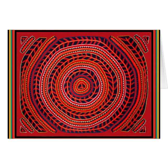 Kuna Tribal Universal Sun (Front Horizontal)