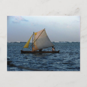 Kuna Ulu, Yansaladup Island, Panama Postcard