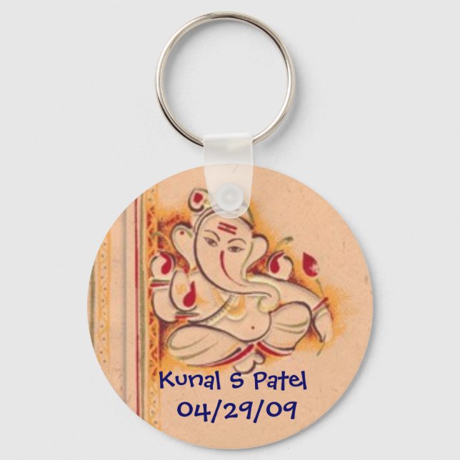 Kunal Ganesh Keychain (Front)
