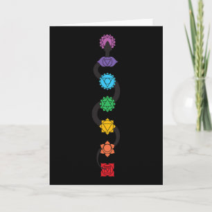 Kundalini Serpent Rising 7 Chakras Yoga - Kundalin Card