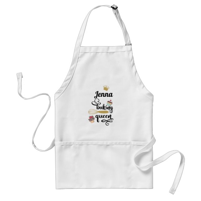 Kundenspezifisch Baking Queen Standard Apron (Front)