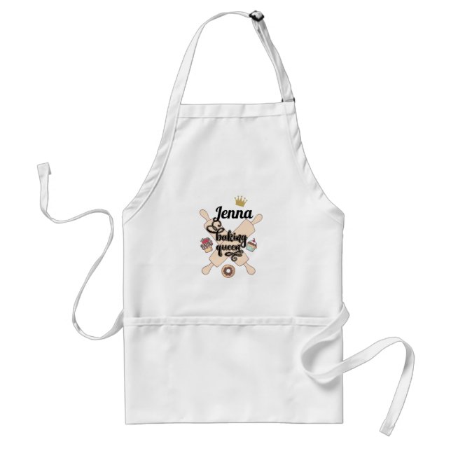Kundenspezifisch Baking Queen Standard Apron (Front)