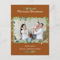 Kundenspezifische Foto Postkarte Greenery