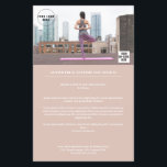 Kundenspezifischer Foto Flyer<br><div class="desc">Kundenspezifischer Foto-Flyer in Beige - Braun. Gut geeignet für Yoga,  Fitness und andere Dienstleistungen. Editieren Sie ihr Produkt einfach in dem Sie ihr Foto / Logo/ QR Code hochladen und ihren Text eingeben. Sie können die Schriftart,   Farbe und die Position individuell durch "weitere Personalisierung" auswählen.</div>