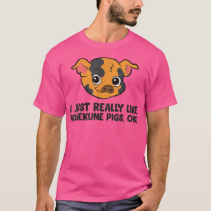 Kunekune Pig I Just Really Like Kunekune Pigs T-Shirt