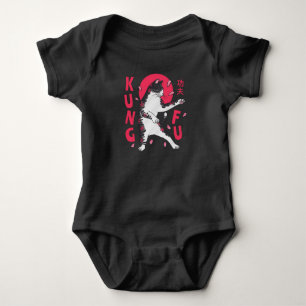Kung Fu Cat Baby Bodysuit