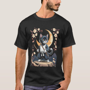 Kung Fu Cat Hanbo Eskrima Kungfu Kali Kitten Marti T-Shirt