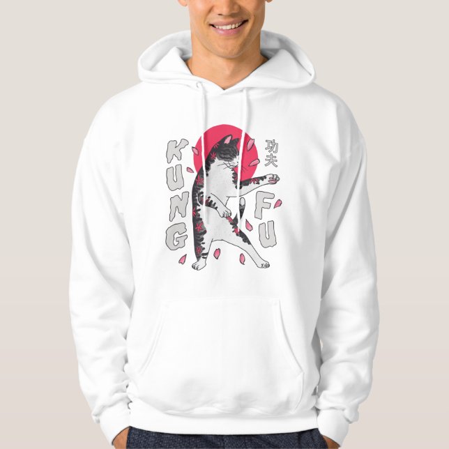 Kung Fu Cat Hoodie (Front)