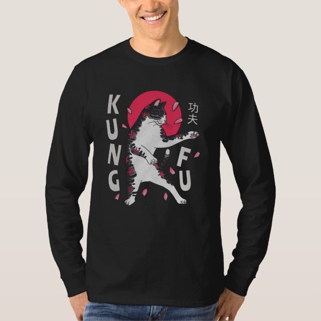 Kung Fu Cat T-Shirt (Front)