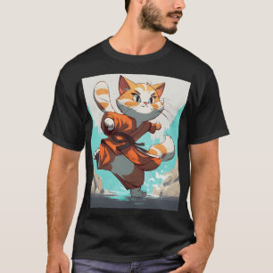 Kung Fu cat T-Shirt