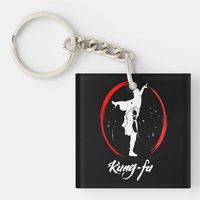 Kung fu design key ring (Front)