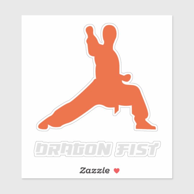 Kung Fu Dragon Fist Martial Arts (Sheet)