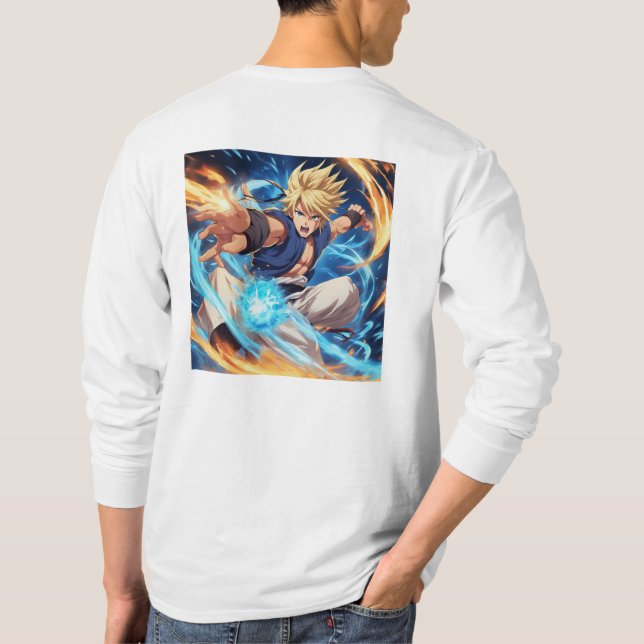 Kung Fu Fighter 5 T-Shirt (Back)