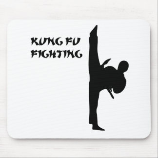 Kung Fu Front Kick Mouse Mat