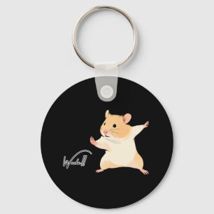 Kung Fu Hammie Key Ring