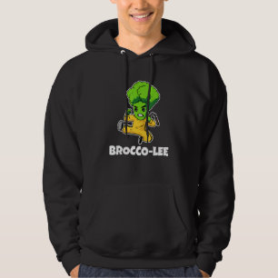 Kung Fu Karate Martial Arts Broccoli Leaf Hoodie