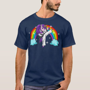Kung Fu Karate Unicorn Martial Arts MMA T-Shirt