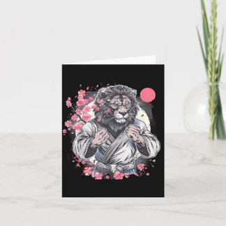 Kung Fu Lion Sakura Mma Kickboxing Judo Taekwondo Card