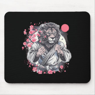 Kung Fu Lion Sakura Mma Kickboxing Judo Taekwondo Mouse Mat