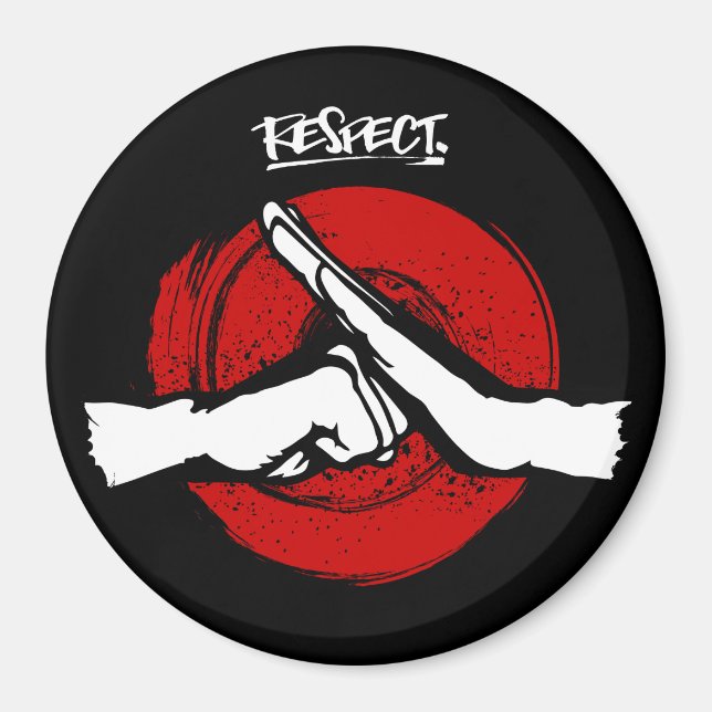 Kung Fu - Martial Arts - Respect Magnet (Front)