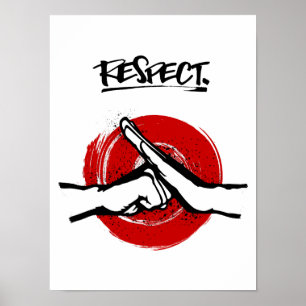Kung Fu - Martial Arts - Respect Poster