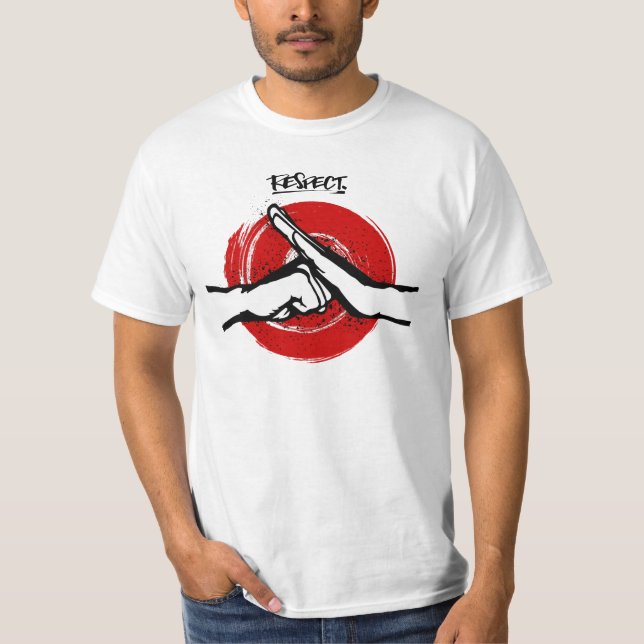 Kung Fu - Martial Arts - Respect T-Shirt (Front)