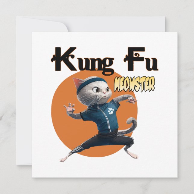 Kung Fu Meowster (Front)