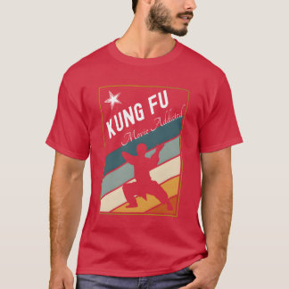 Kung Fu Movie Addicted boy T-Shirt